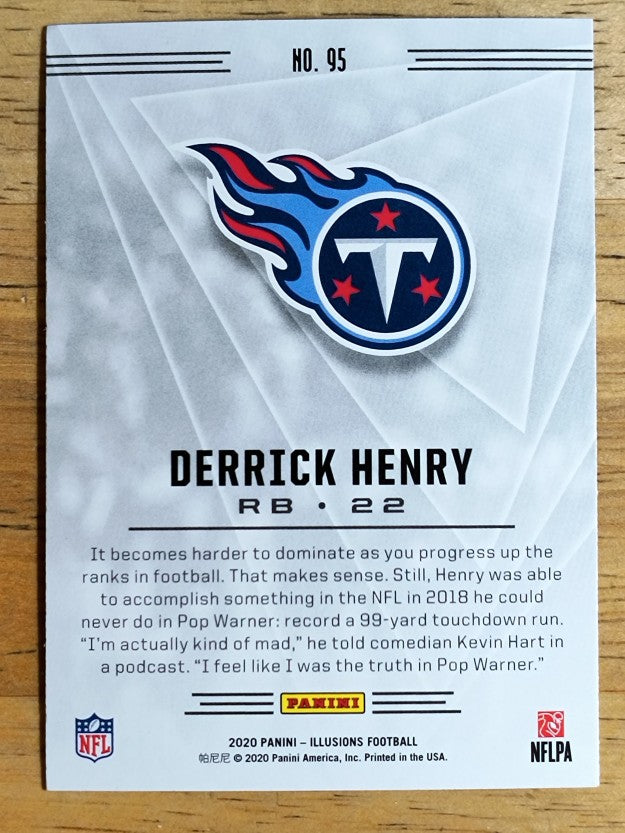 2020 Panini Illusions Retail #95 Derrick Henry