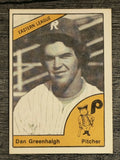 1977 Reading Phillies TCMA #11 Dan Greenhalgh (EXMT)