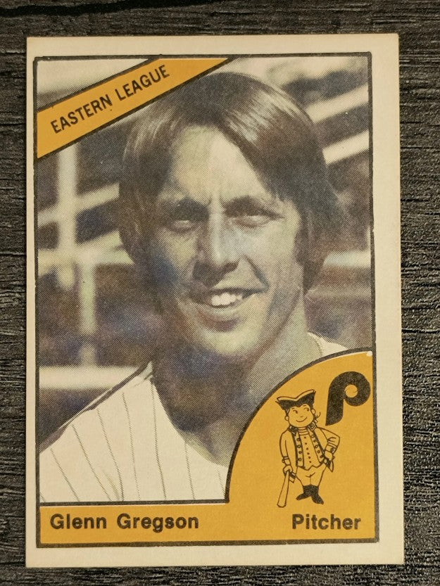 1977 Reading Phillies TCMA #12 Glenn Gregson (EXMT)