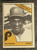 1977 Reading Phillies TCMA #19 Mell Roberts (EXMT)