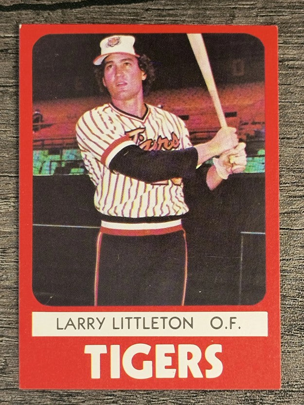 1980 Tacoma Tigers TCMA #3 Larry Littleton (EXMT)