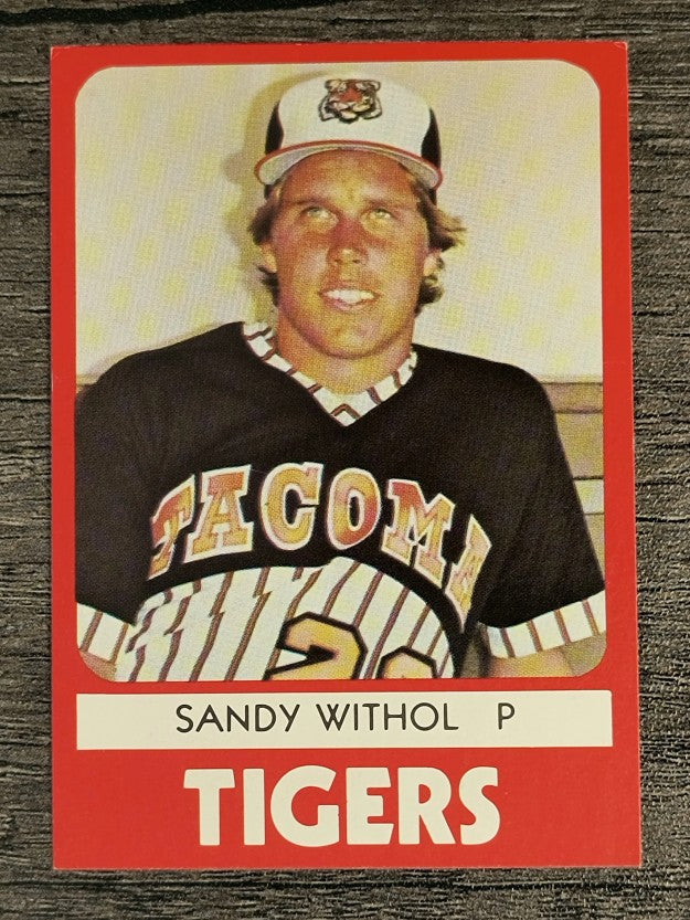 1980 Tacoma Tigers TCMA #10 Sandy Wihtol (EXMT)