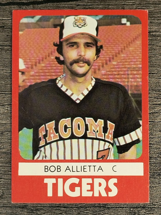1980 Tacoma Tigers TCMA #11 Bob Allietta (EX)