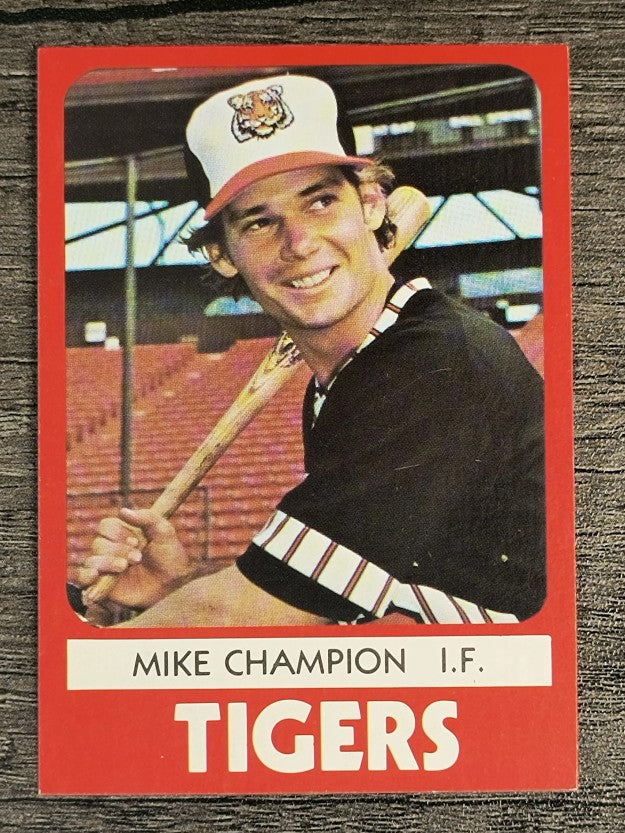 1980 Tacoma Tigers TCMA #16 Mike Champion (EXMT)
