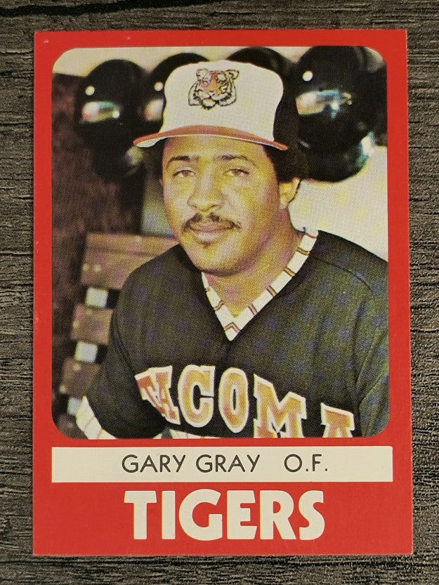 1980 Tacoma Tigers TCMA #17 Gary Gray (NMMT)