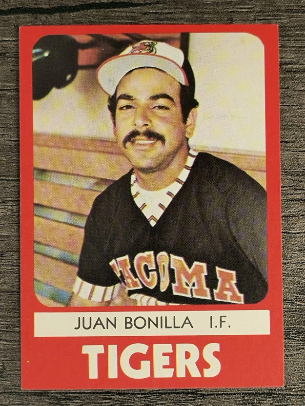 1980 Tacoma Tigers TCMA #19 John Bonilla (NM)