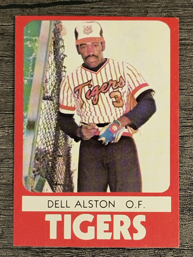 1980 Tacoma Tigers TCMA #24 Del Alston (EXMT)