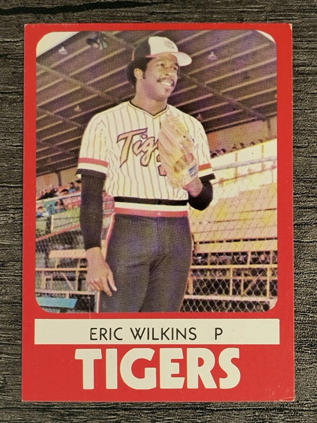 1980 Tacoma Tigers TCMA #25 Eric Wilkins (EX)