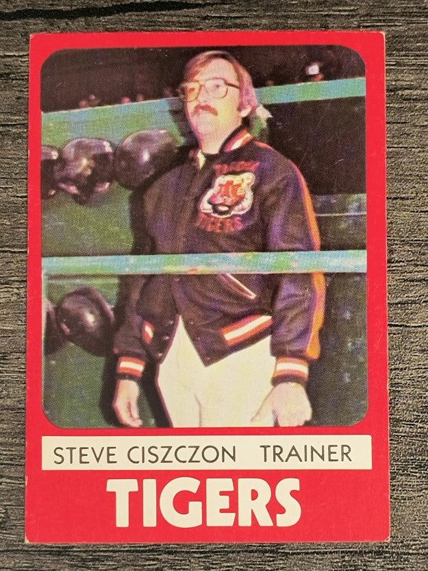 1980 Tacoma Tigers TCMA #26 Steve Ciszczon (VGEX)