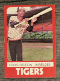 1980 Tacoma Tigers TCMA #27 Luis DeLeon (VG)
