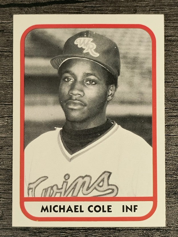 1981 Wisconsin Rapids Twins TCMA #15 Michael Cole