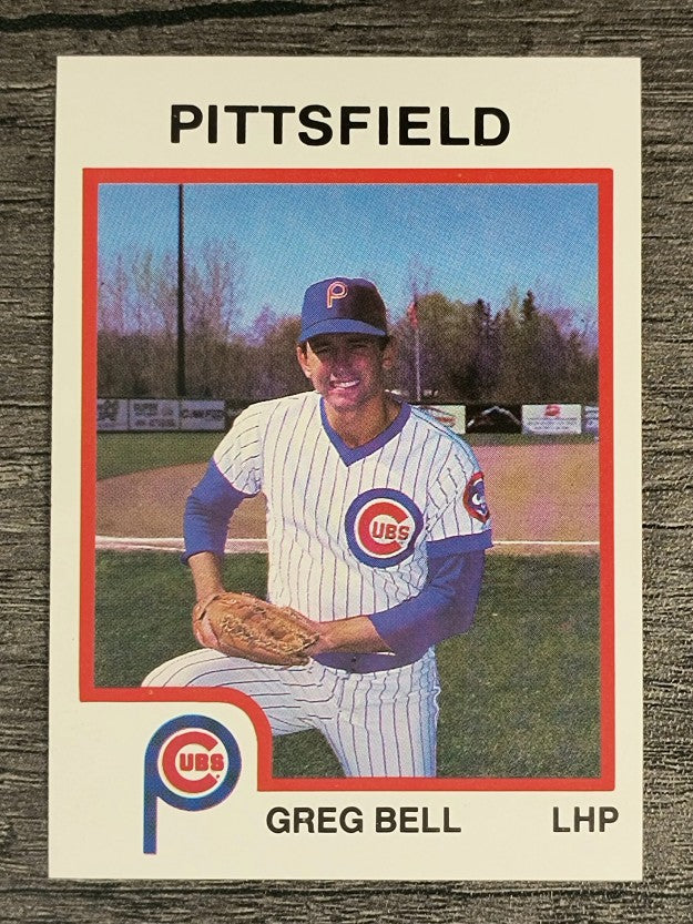 1987 Pittsfield Cubs ProCards #324 Greg Bell