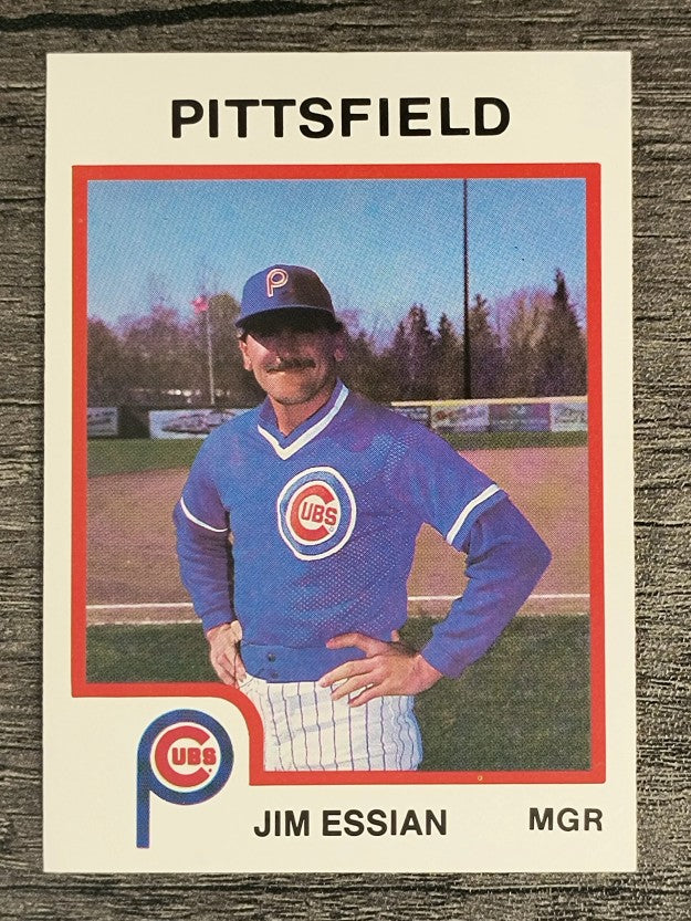 1987 Pittsfield Cubs ProCards #326 Jim Essian