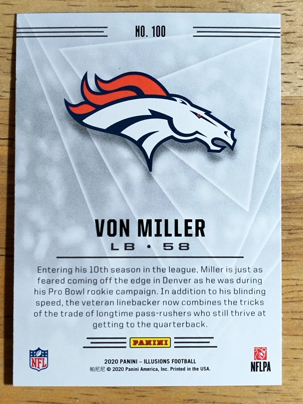 2020 Panini Illusions Retail #100 Von Miller