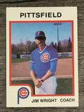 1987 Pittsfield Cubs ProCards #327 Jim Wright