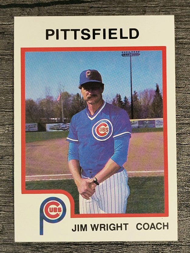 1987 Pittsfield Cubs ProCards #327 Jim Wright