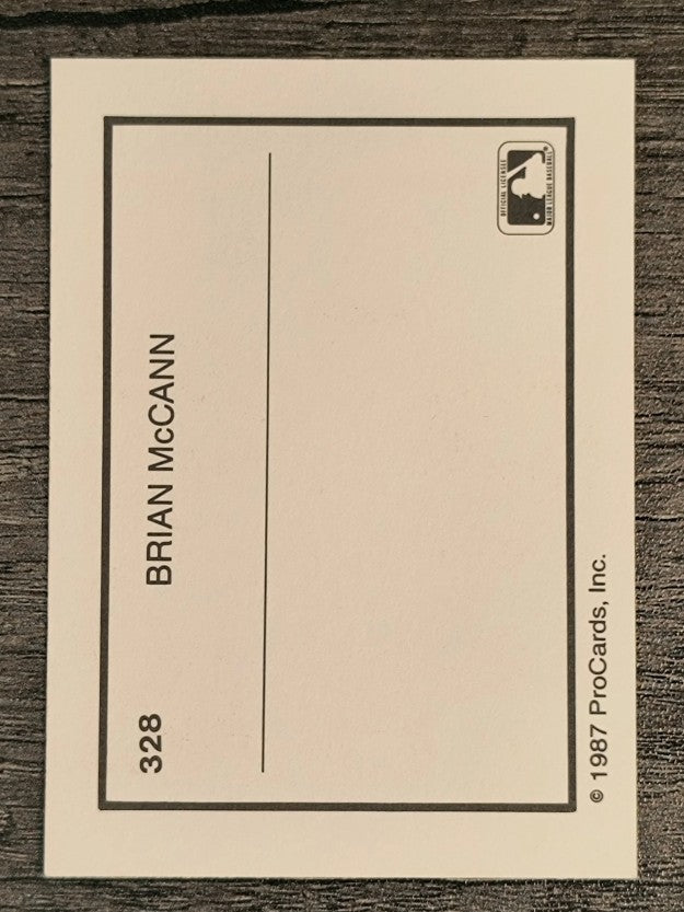 1987 Pittsfield Cubs ProCards #328 Brian McCann