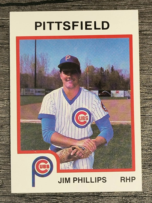 1987 Pittsfield Cubs ProCards #334 Jim Phillips