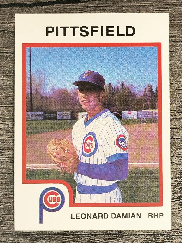 1987 Pittsfield Cubs ProCards #335 Leonard Damian