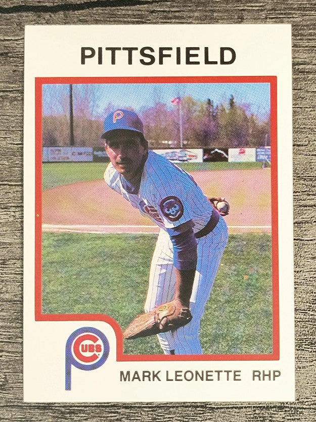 1987 Pittsfield Cubs ProCards #338 Mark Leonette