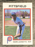 1987 Pittsfield Cubs ProCards #338 Mark Leonette