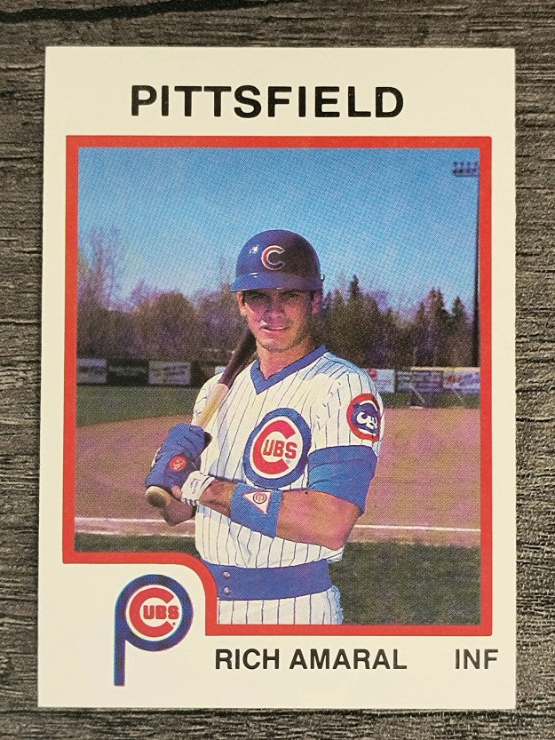 1987 Pittsfield Cubs ProCards #344 Rich Amaral