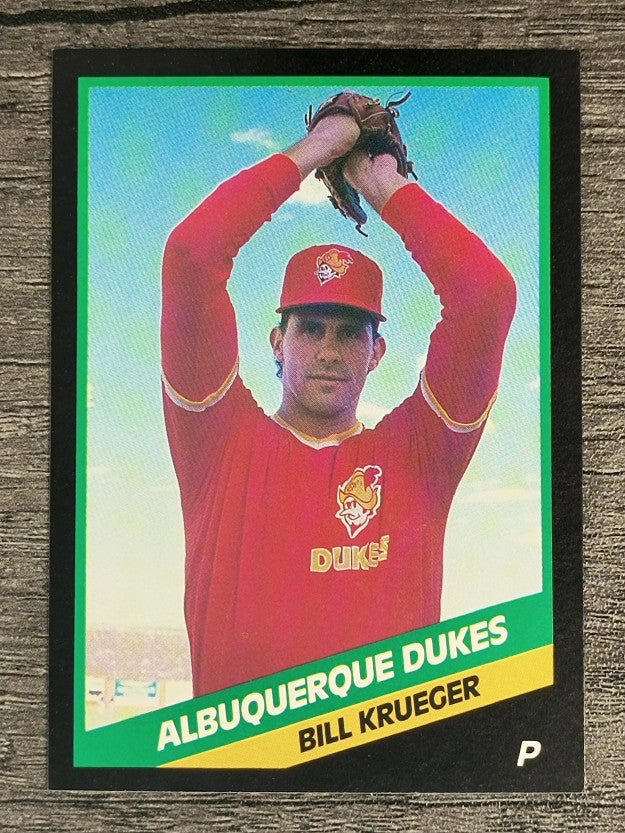 1988 Albuquerque Dukes CMC #3 Bill Krueger