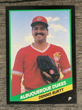 1988 Albuquerque Dukes CMC #7 Dennis Burtt