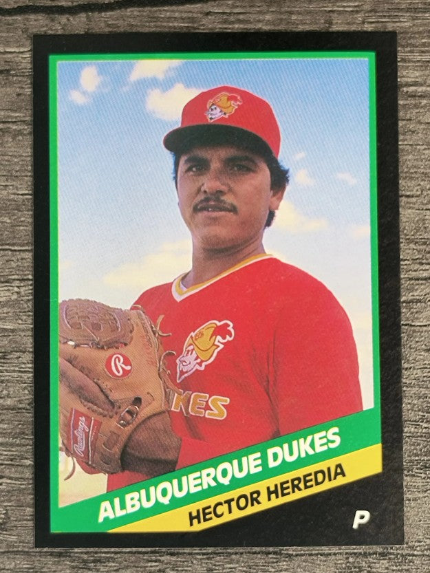 1988 Albuquerque Dukes CMC #11 Hector Heredia