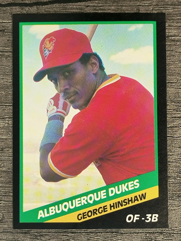 1988 Albuquerque Dukes CMC #13 George Hinshaw