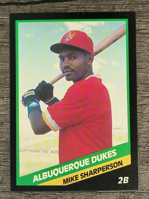 1988 Albuquerque Dukes CMC #16 Mike Sharperson