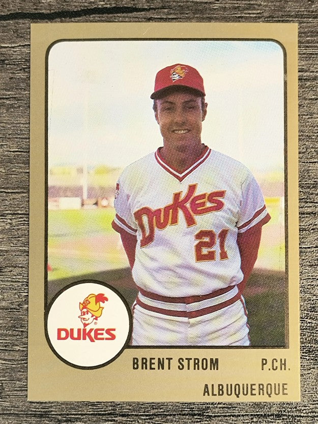 1988 Albuquerque Dukes ProCards #251 Brent Strom