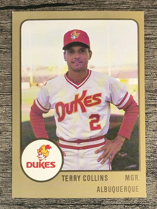 1988 Albuquerque Dukes ProCards #270 Terry Collins