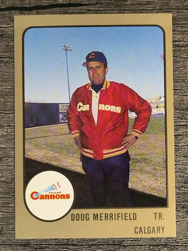 1988 Calgary Cannons ProCards #787 Doug Merrifield TR