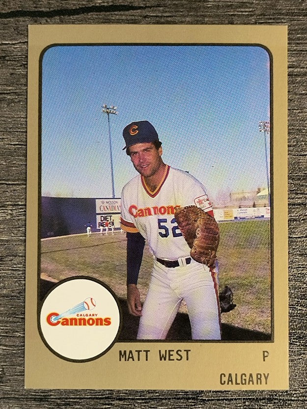 1988 Calgary Cannons ProCards #788 Matt West