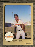1988 Calgary Cannons ProCards #788 Matt West
