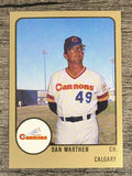 1988 Calgary Cannons ProCards #789 Dan Warthen CO