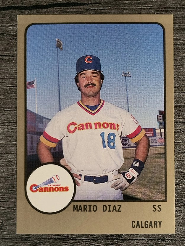 1988 Calgary Cannons ProCards #804 Mario Diaz