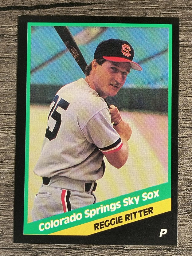 1988 Colorado Springs Sky Sox CMC #7 Reggie Ritter