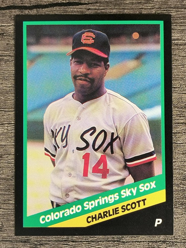 1988 Colorado Springs Sky Sox CMC #9 Charlie Scott