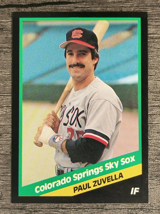 1988 Colorado Springs Sky Sox CMC #18 Paul Zuvella