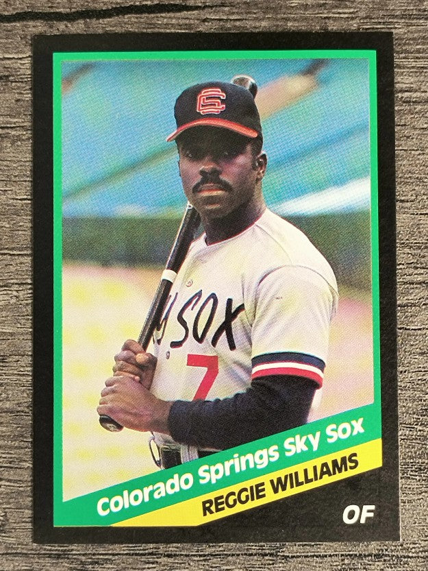1988 Colorado Springs Sky Sox CMC #23 Reggie Williams