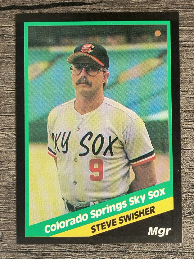 1988 Colorado Springs Sky Sox CMC #24 Steve Swisher