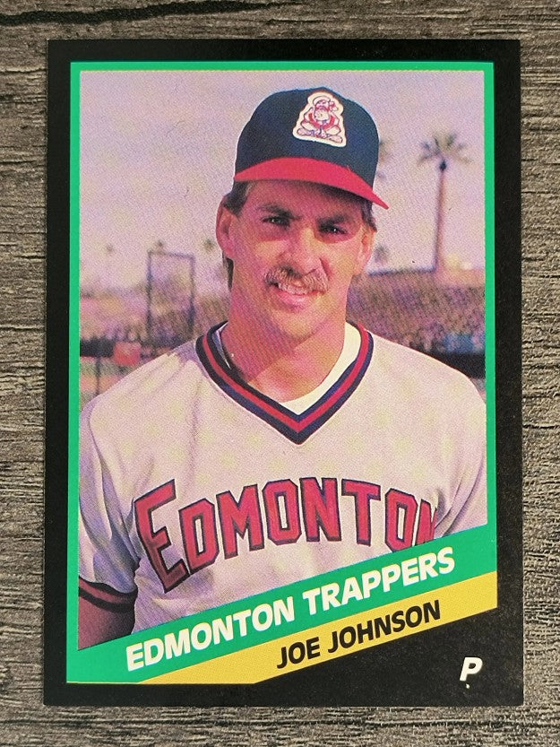 1988 Edmonton Trappers CMC #7 Joe Johnson