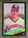 1988 Edmonton Trappers CMC #7 Joe Johnson