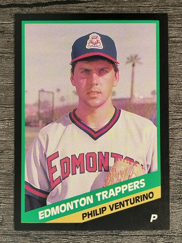 1988 Edmonton Trappers CMC #8 Philip Venturino