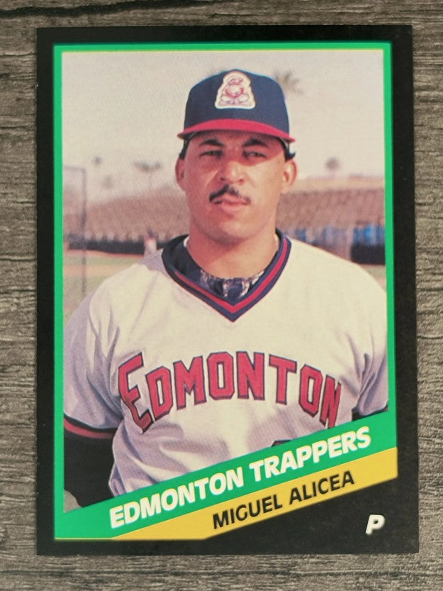 1988 Edmonton Trappers CMC #11 Miguel Alicea