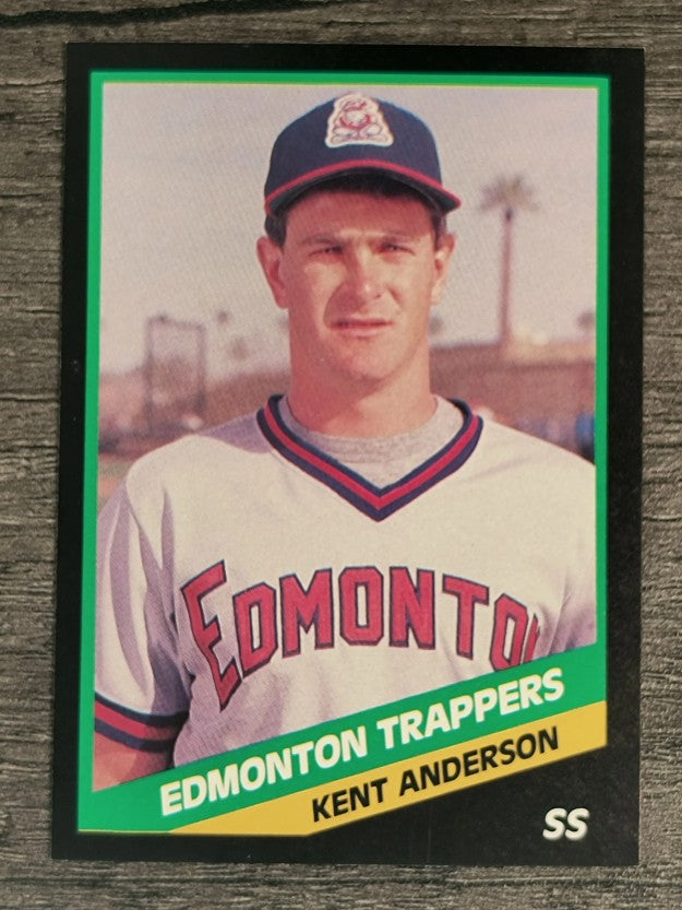 1988 Edmonton Trappers CMC #17 Kent Anderson