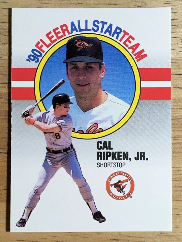 1990 Fleer All-Stars #8 Cal Ripken