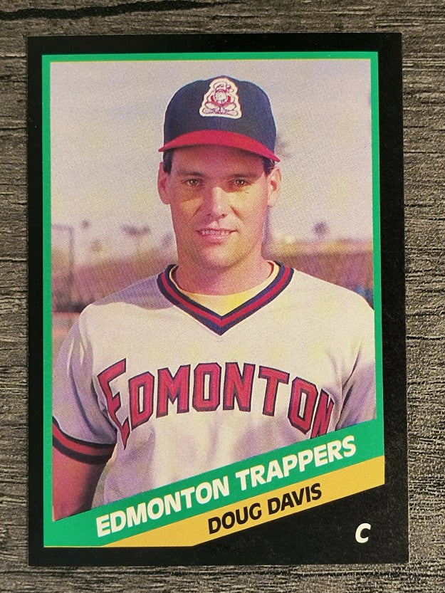 1988 Edmonton Trappers CMC #18 Doug Davis